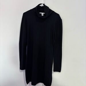 Diane von Furstenberg Wool Blend Turtleneck Dress Size Large
